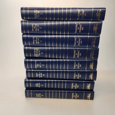 The Annals of America 8 Pc Set Encyclopedia Britannica 1493 - 1857-image