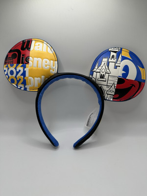 Walt Disney World 2021 Simulated Leather Ear Headband-image