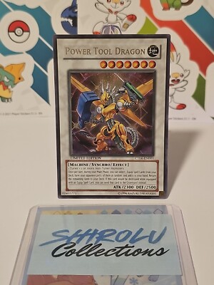 Yu-Gi-Oh! Power Tool Dragon -NM- 2009 Collector's Tins CT06-EN001 Limited Secret-image