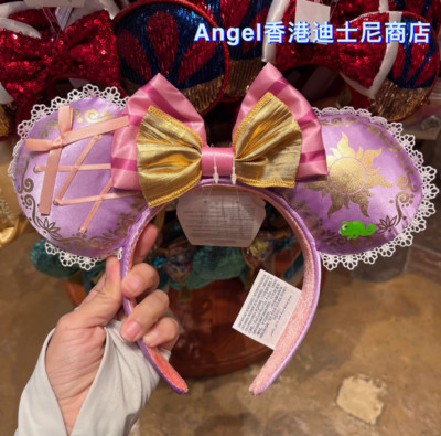 Disney^Parks Rapunzel Tangled Pascal Mickey Ears Minnie Headband Disneyland Gift-image