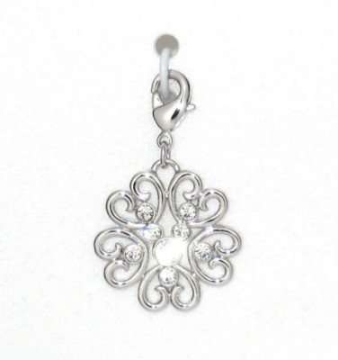 Arribas Disney Charm✿ Mickey Mouse Icon Flower Made with Crystals from Swarovski-image