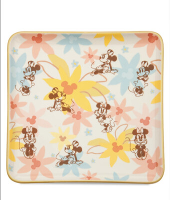 Disney Parks Minnie Mouse Trinket Tray Jewelry Dish New-image