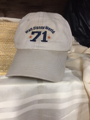 DISNEY - Walt Disney World *71* Khaki Adult Adjustable Strap back Hat Cap-image