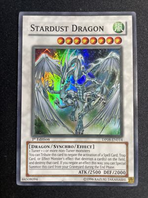 Yu-Gi-Oh! TCG Stardust Dragon 2010 Collectors Tin EN014 Limited Super Rare-image