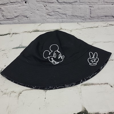 Disney Parks Mickey Mouse Allover Reversible Black Youth Bucket Hat-image