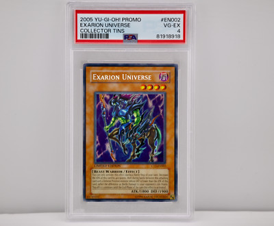 Yu-Gi-Oh! Exarion Universe Limited Edition Ultra Rare CT2-EN002 PSA 4-image