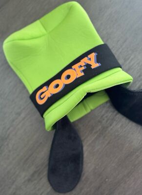 Walt Disney World Disneyland Parks Green Goofy Ears Adult Top Hat-image