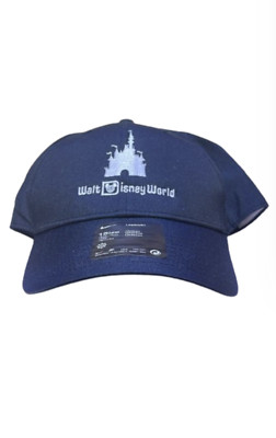 Disney Walt Disney World Mickey Icon Blue Nike Golf Adult Cap Hat New With Tag-image