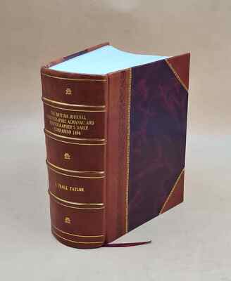 British Journal Photographic Almanac And Photographer'S Daily Co [Leather Bound]-image