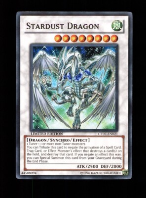 YU-GI-OH! STARDUST DRAGON CT07-EN021 LIMITED EDITION SUPER RARE TCG-image