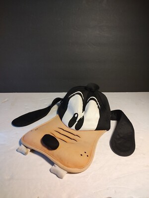Walt Disney World Goofy Hat With Floppy Ears & Teeth Vintage 3D One Size Adult-image