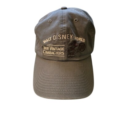 Walt Disney World True Vintage Characters baseball cap Grayish-Green One Size-image