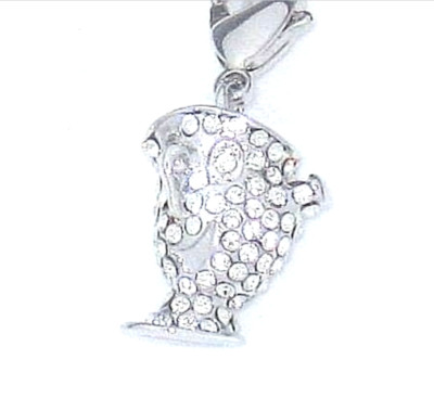 Arribas Disney Charm✿ Beauty Beast Chip Teacup✿Made with Crystals from Swarovski-image
