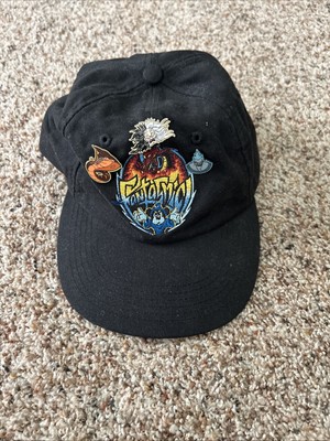 vtg WALT DISNEY WORLD MGM STUDIOS FANTASMIC STRAPBACK HAT & 3 PINS mickey mouse-image