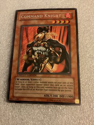 Yu-Gi-Oh! TCG Command Knight CT1-EN003 Super RareLimited NM-image