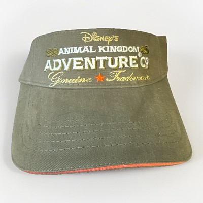 Walt Disney World VISOR Animal Kingdom Adult Green Adjustable Hat-image