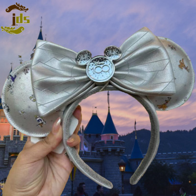 Disney Parks Loungefly 100 Years Minnie Mouse Ears Headband Mickey Pluto Goofy-image
