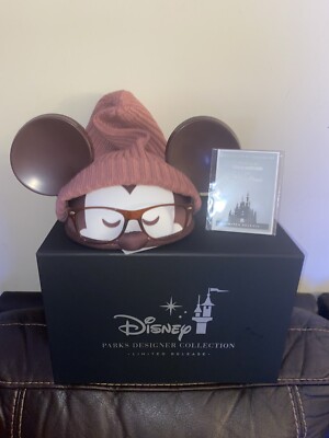 Mickey Mouse Disney Designer Collection Jarrod Maruyama Hipster Ears New WDW-image