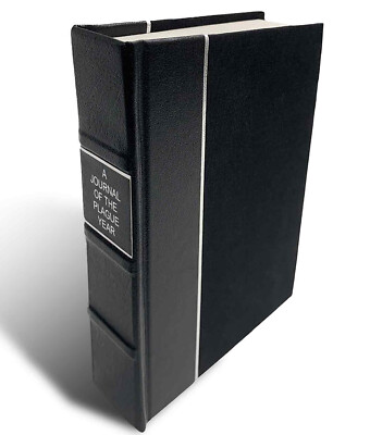 A Journal of the Plague Year (Leather-bound) Daniel Defoe Hardcover Book-image