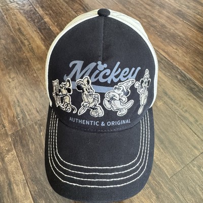 Mickey Mouse Through The Years Baseball Cap Walt Disney World Parks Black-image