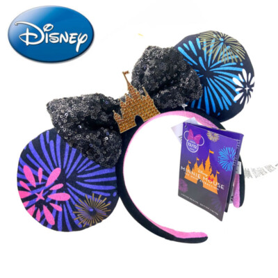 Fireworks Ears Minnie Mouse The Main Attraction Mickey Headband Disney~ Castle-image