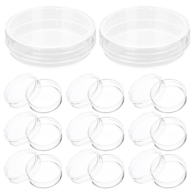  30 Pcs Culture Plate Lab Cell Dishes with Lid Child Science Experiment-image