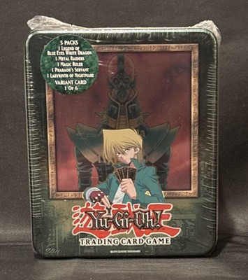 2003 Yugioh Collector Tin, Joey/Jinzo, MINT!, Fact Sealed &Case Fresh J5-image