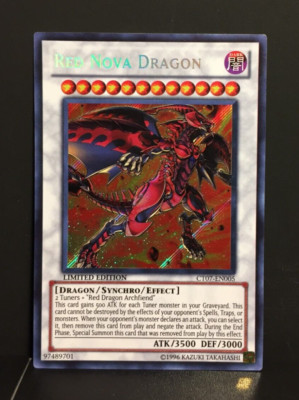 Red Nova Dragon | Secret Rare | CT07 | Near Mint | English | Yu-Gi-Oh-image
