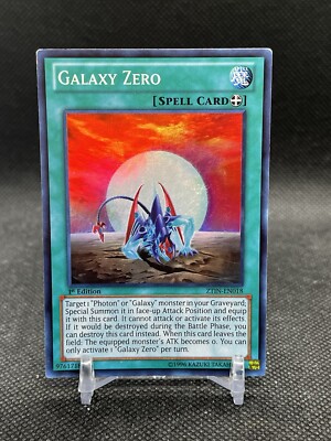 GALAXY ZERO ~ Yu-Gi-Oh! ZTIN-EN018 Super Rare 1st Edition-image