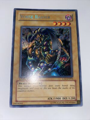 Yugioh Vorse Raider Secret Rare Limited Edition CT2-EN003 LP-image