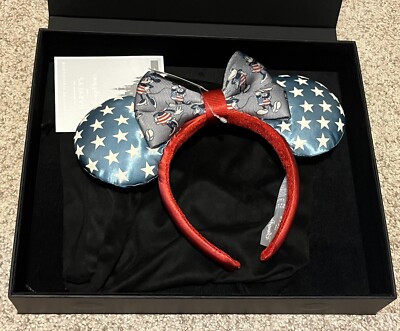 Harveys Designer Disney Parks Americana Limited Mickey Ears Headband America-image
