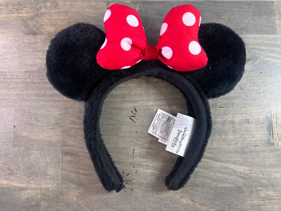Vintage Walt Disney World Tag Minnie Mouse Ears Polka Dot Bow-image