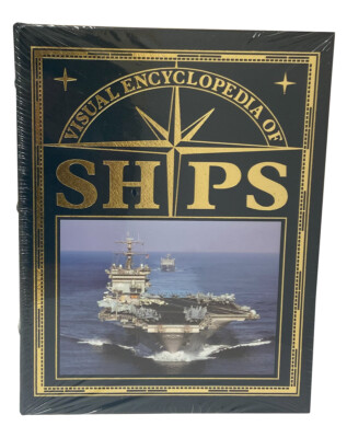 Sealed Easton Press SHIPS Encyclopedia David Ross Limited Edition Leather Bound-image