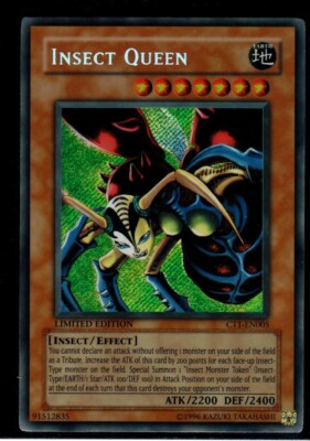 SECRET RARE INSECT QUEEN LIMITED EDITION 2004 COLLECTOR'S TIN EDITION MINT-image
