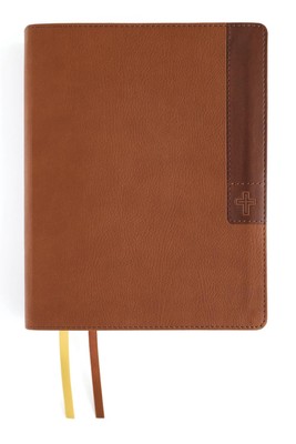 NIV, Journal the Word Bible (Perfect for Note-Taking), Large Print, Leathersoft,-image