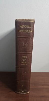 1937 Collier National Encyclopedia Set Volume 6 Joh Jho Min Minimum-image