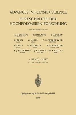 Fortschritte der Hochpolymeren-Forschung by J.D. Ferry (English) Paperback Book-image