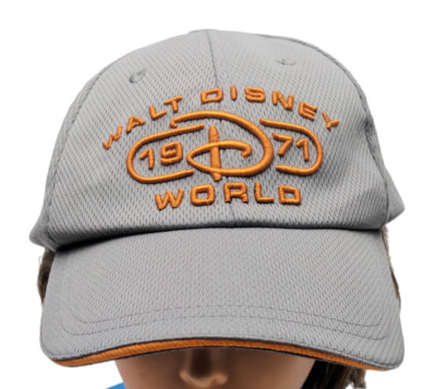Walt Disney World 1971 D Cap Hat Disney Parks Authentic Original, adjustable-image