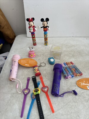 VTG Walt Disney World Flash Lights Princess Markers Jewelry Case & More-image