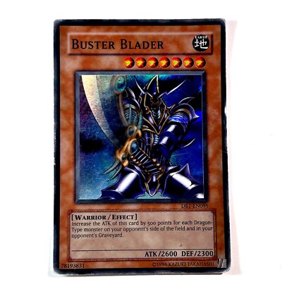 Yu-Gi-Oh TCG Buster Blader BPT-008 Limited Edition Secret Rare Card Played HP-image