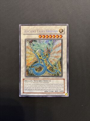Ancient Fairy Dragon CT06-EN002 Secret Rare Limited Edition HP/DMG-image