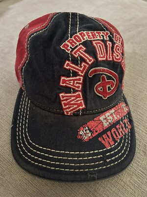 Property Walt Disney World Parks Est. 1971 Ball Cap Hat Distressed Embroidered-image