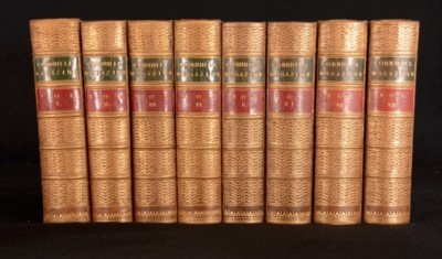 1860-63 8vols The Cornhill Magazine Literary Journal-image