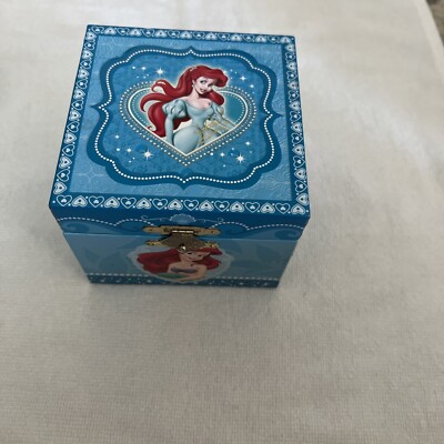 Disney Parks Little Mermaid Princess Ariel Jewelry Music Box Under The Sea -image