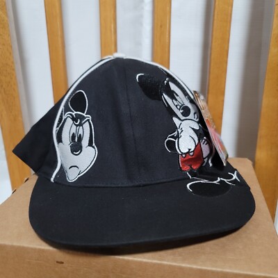 NEW Walt Disney World Parks Adult Hat Embroidered Mickey Graphic Edge Collection-image