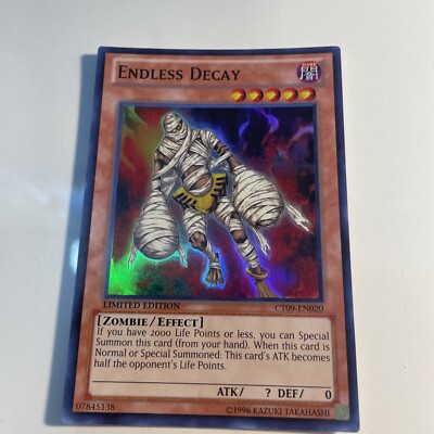 Yugioh Card  Endless Decay CT09-EN020 - Super Rare-image