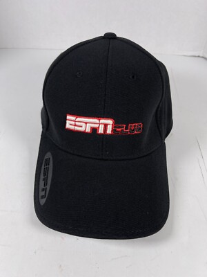 ESPN Club Walt Disney World Black Caps Men Womens Hat FlexFit stretch fitted ABC-image