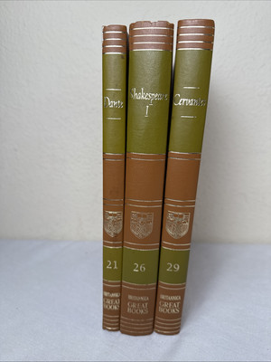 Great Books of the Western World 1952 Vol 21 26 29 Encyclopedia Britannica Lot 3-image