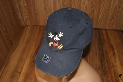 Mickey Mouse hands up running Walt Disney World 100% Cotton adjustable back cap-image