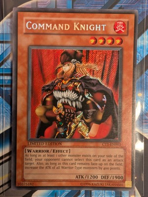 Command Knight CT1-EN003 Limited Edition Secret Rare-image